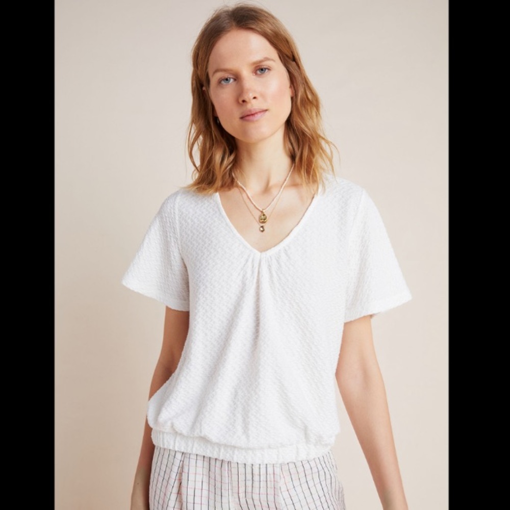 Anthro | Sunday in Brooklyn Sidonie V-Neck Top